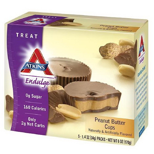 Atkins Advantage Peanut Butter Cups 1.4 Oz, 5 / Pack