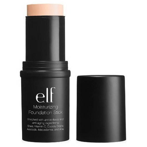 e.l.f Cosmetics Studio Moisturizing Foundation Stick, Ivory, 0.49 oz