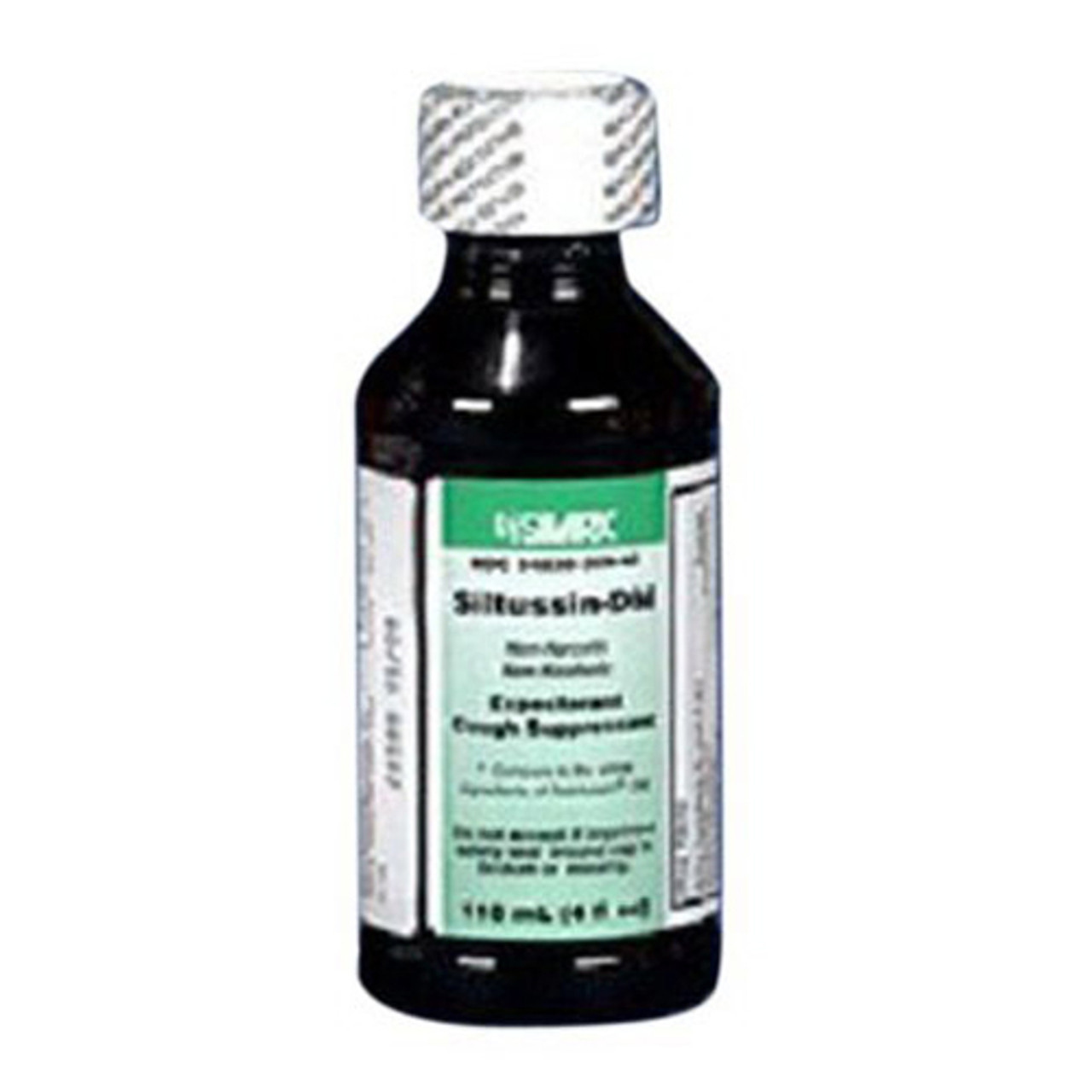 Siltussin Dm Expectorant Cough Syrup Suppressant, Strawberry 4 Oz