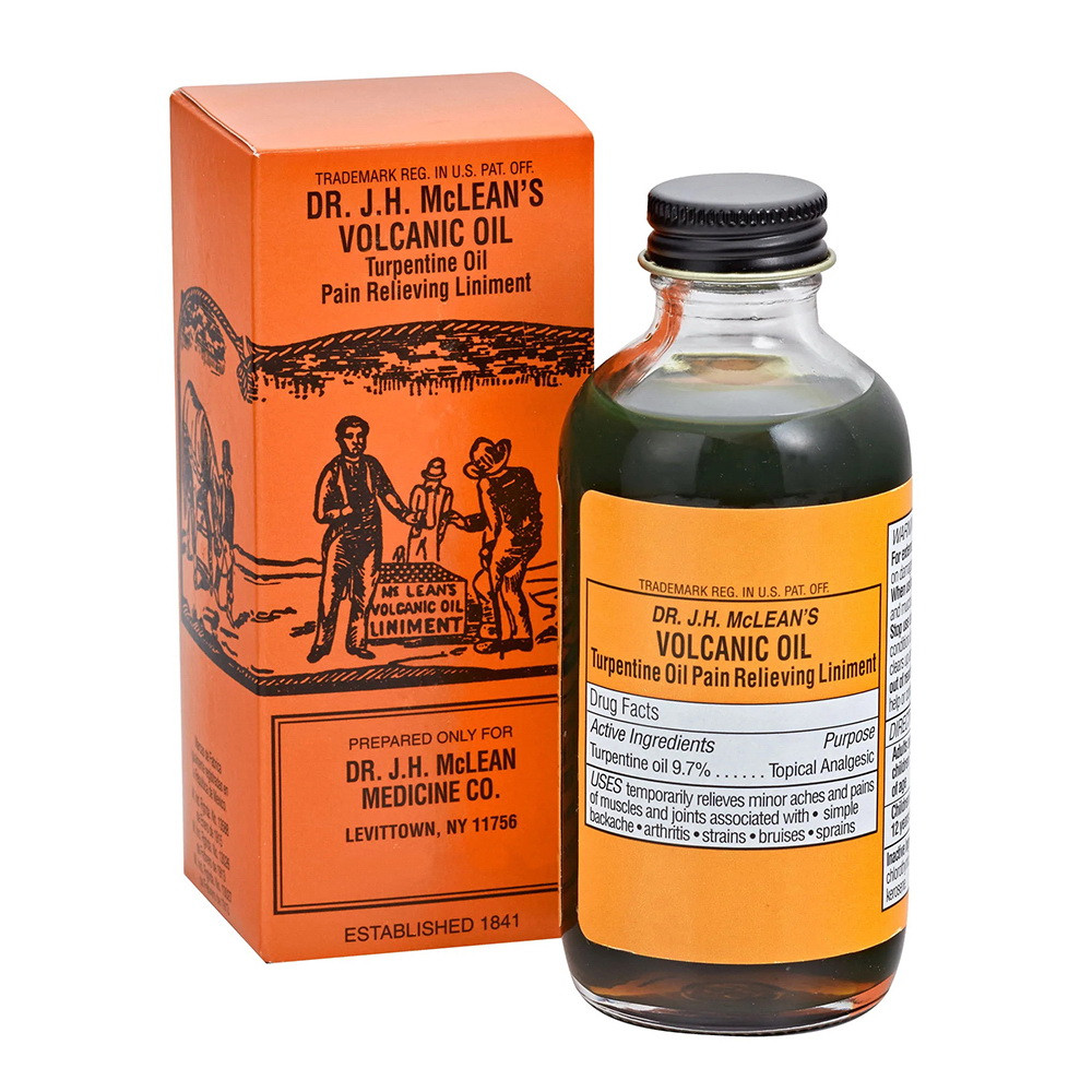 Dr. J.H. McLean's Volcanic Oil, Pain Relieving Liniment, 8 Oz