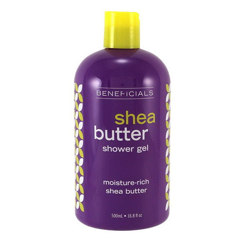 Beneficials Shower Gel Shea Butter, 16.8 oz