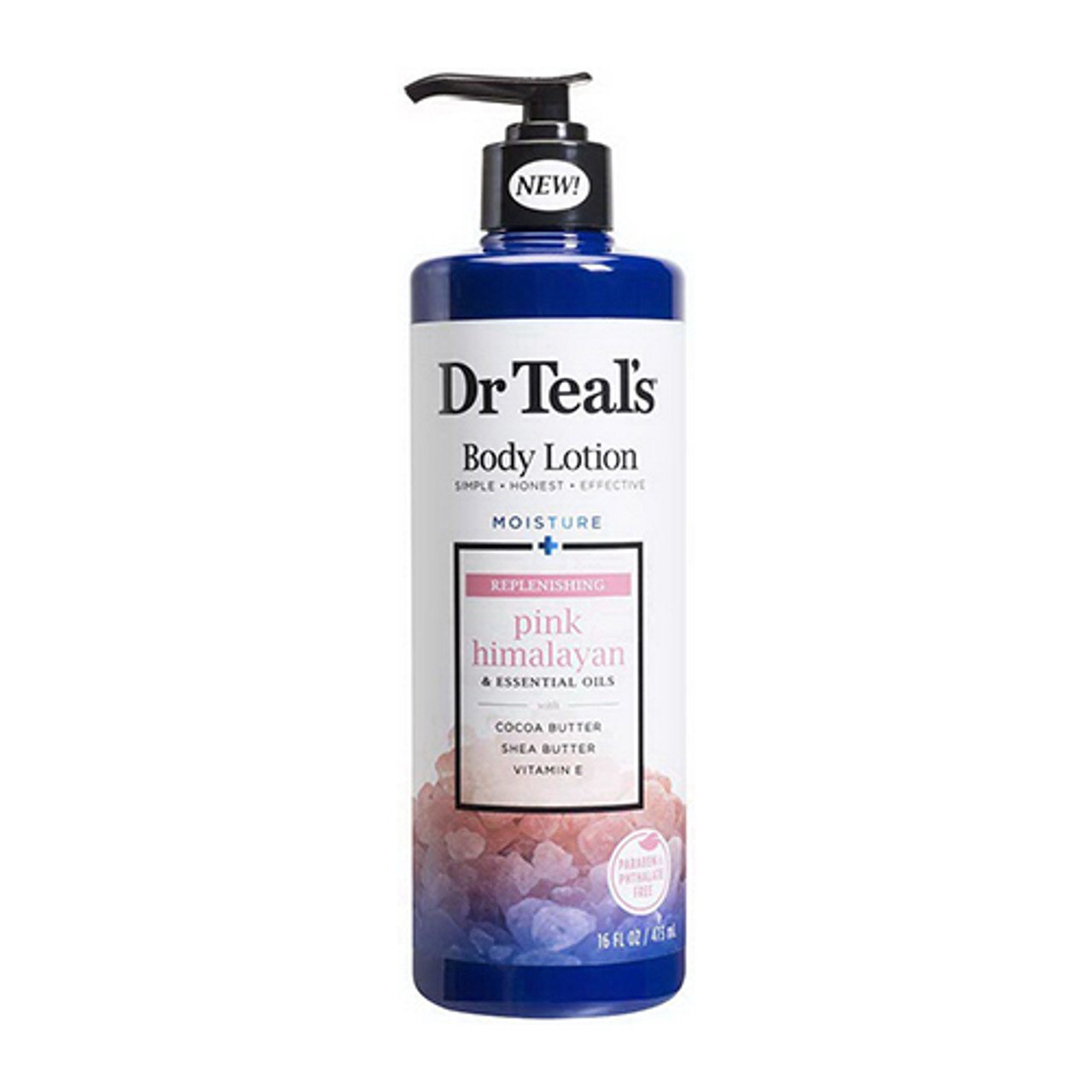Dr Teals Moisture Plus Replenishing Body Lotion Pink Himalayan 18 Oz