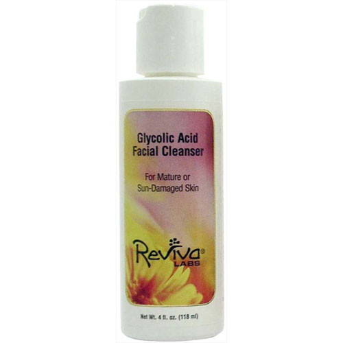 Reviva Glycolic Acid Facial Cleanser For Mature And Sun Damaged Skin
