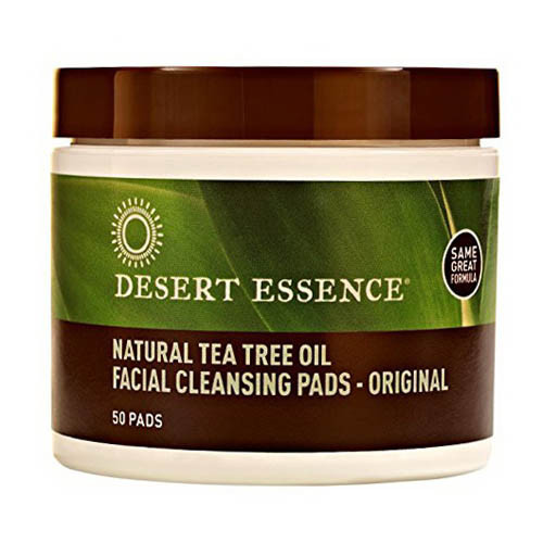 Desert Essence Facial Cleansing Pads, Original 50 Ea