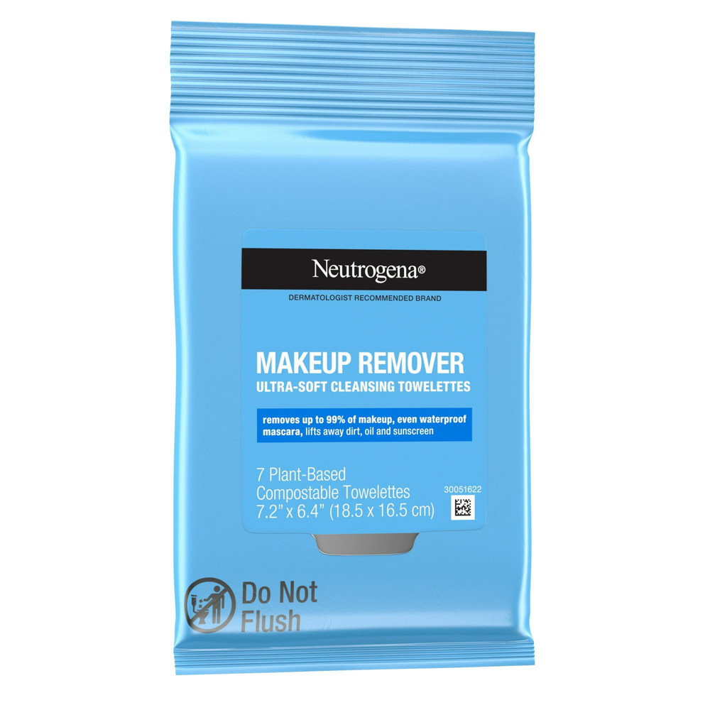 Neutrogena Make Up Remover Cleansing Towelette, 7 Ea