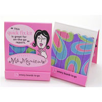 Ms. Manicure Matchbook Emery Board To Go Quick Fix Kit By Paris