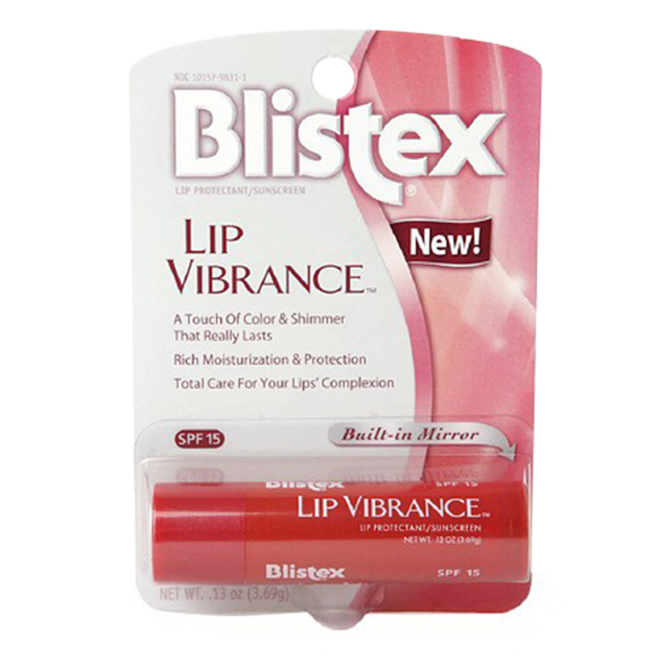 Blistex Lip Vibrance, Lip Protectant, Spf 15 - 0.13 Oz - myotcstore.com