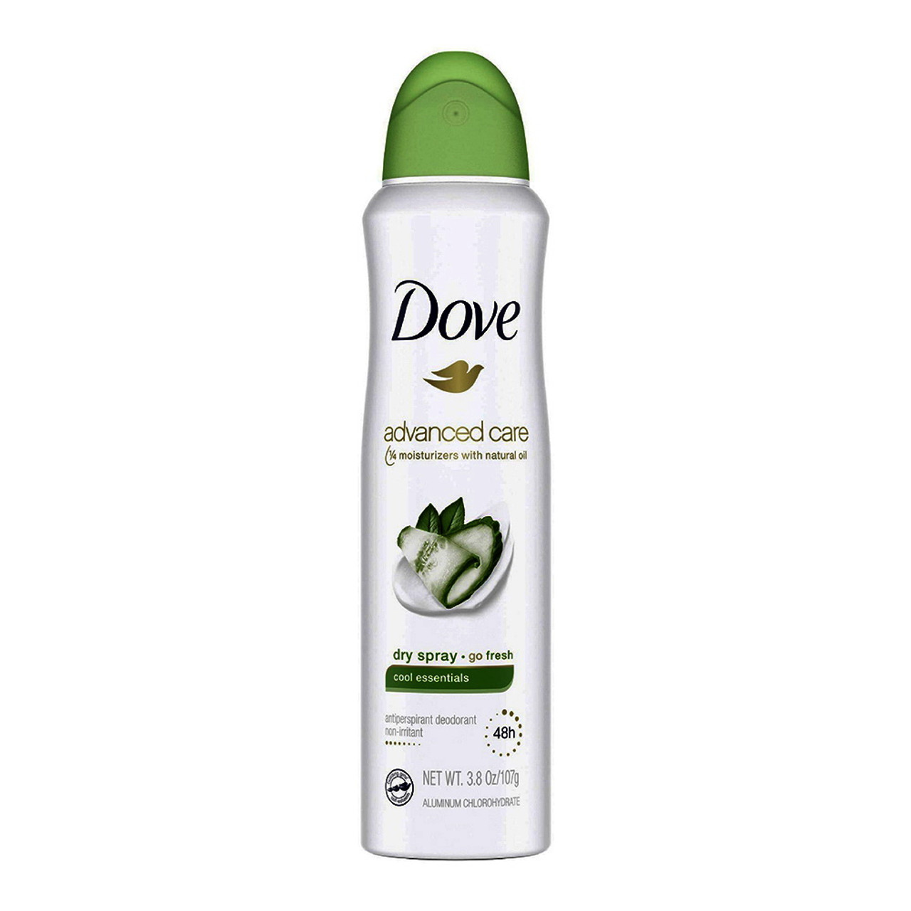 overliggende Bevidst Sygdom Dove Beauty Cool Essentials 48-Hour Antiperspirant & Deodorant Dry Spray,  3.8 Oz