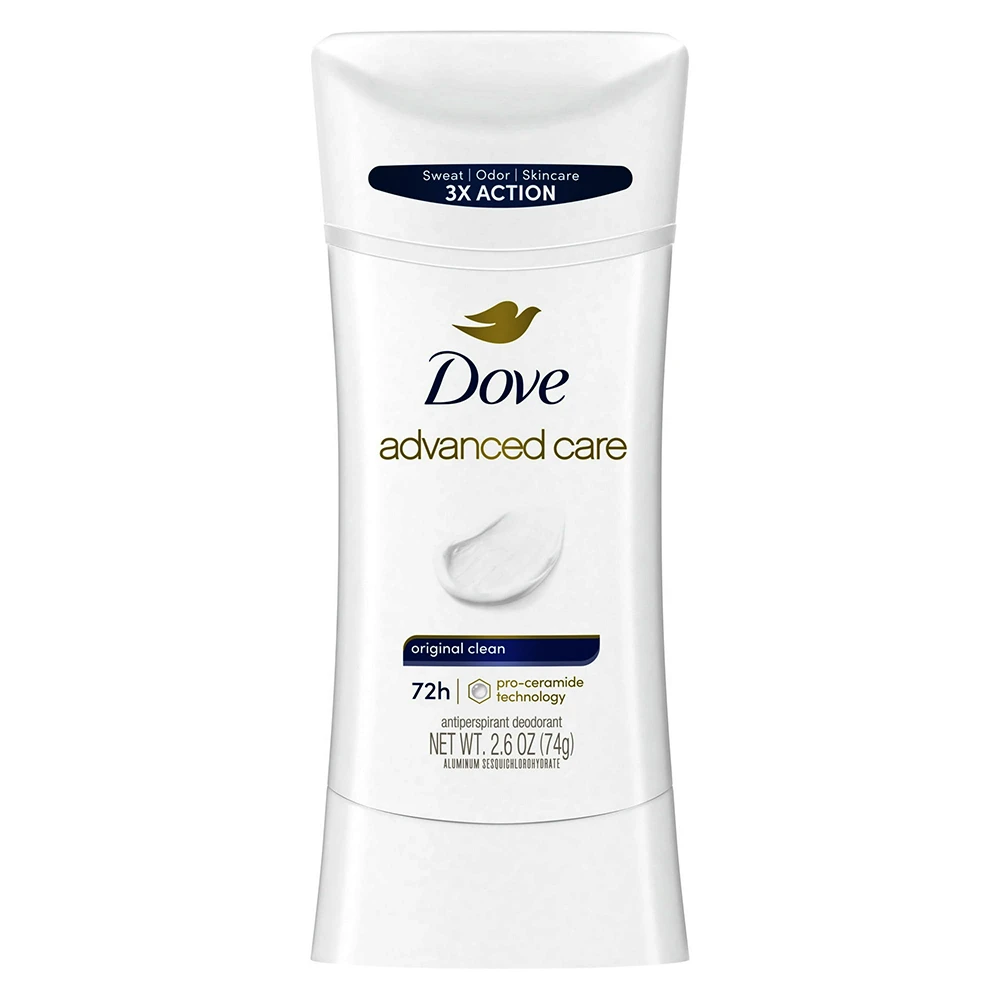 Dove Advanced Care Antiperspirant Deodorant Original Clean, 2.6 Oz