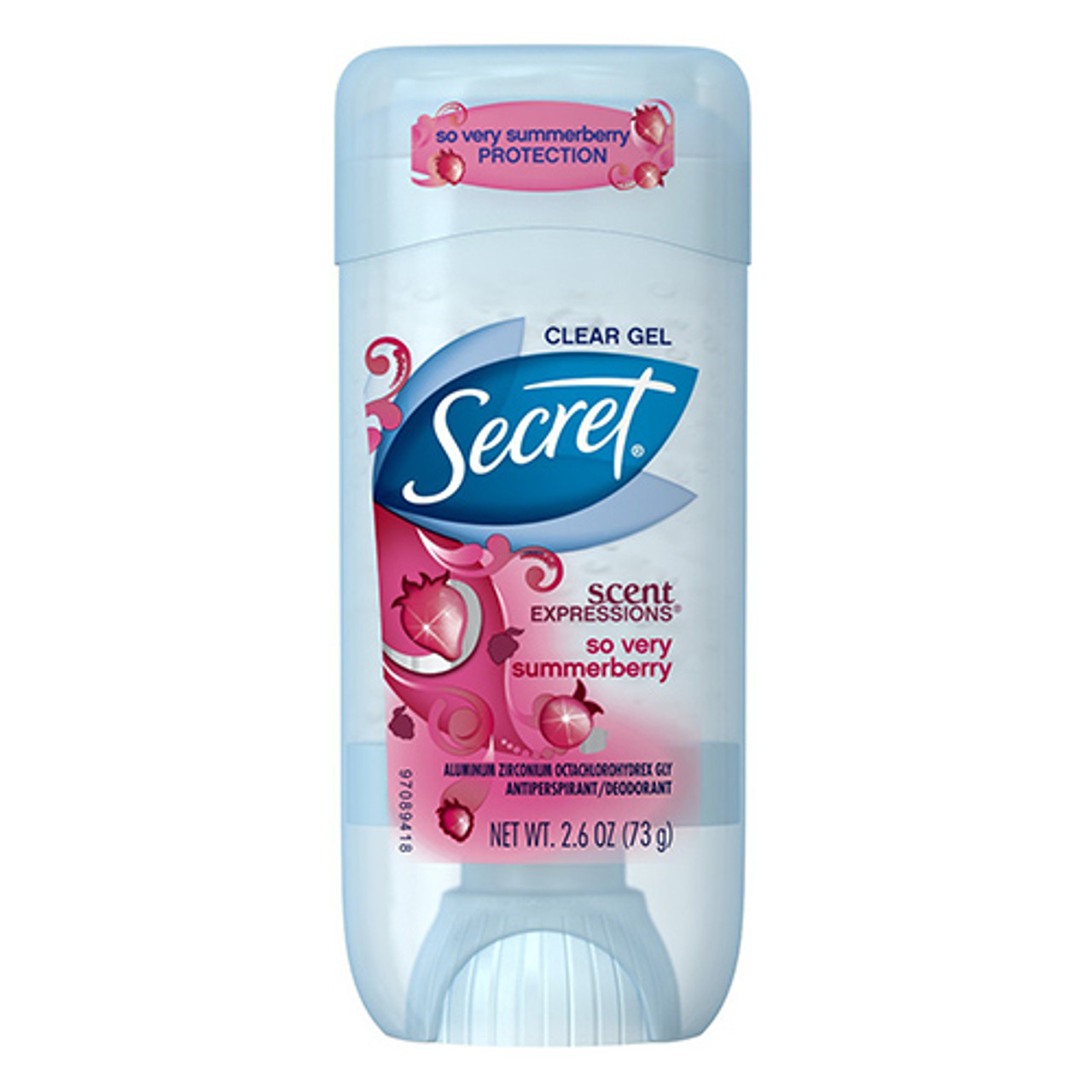 Secret Scent Expressions Clear Gel Antiperspirant and Deodorant, 2.7 Oz 
