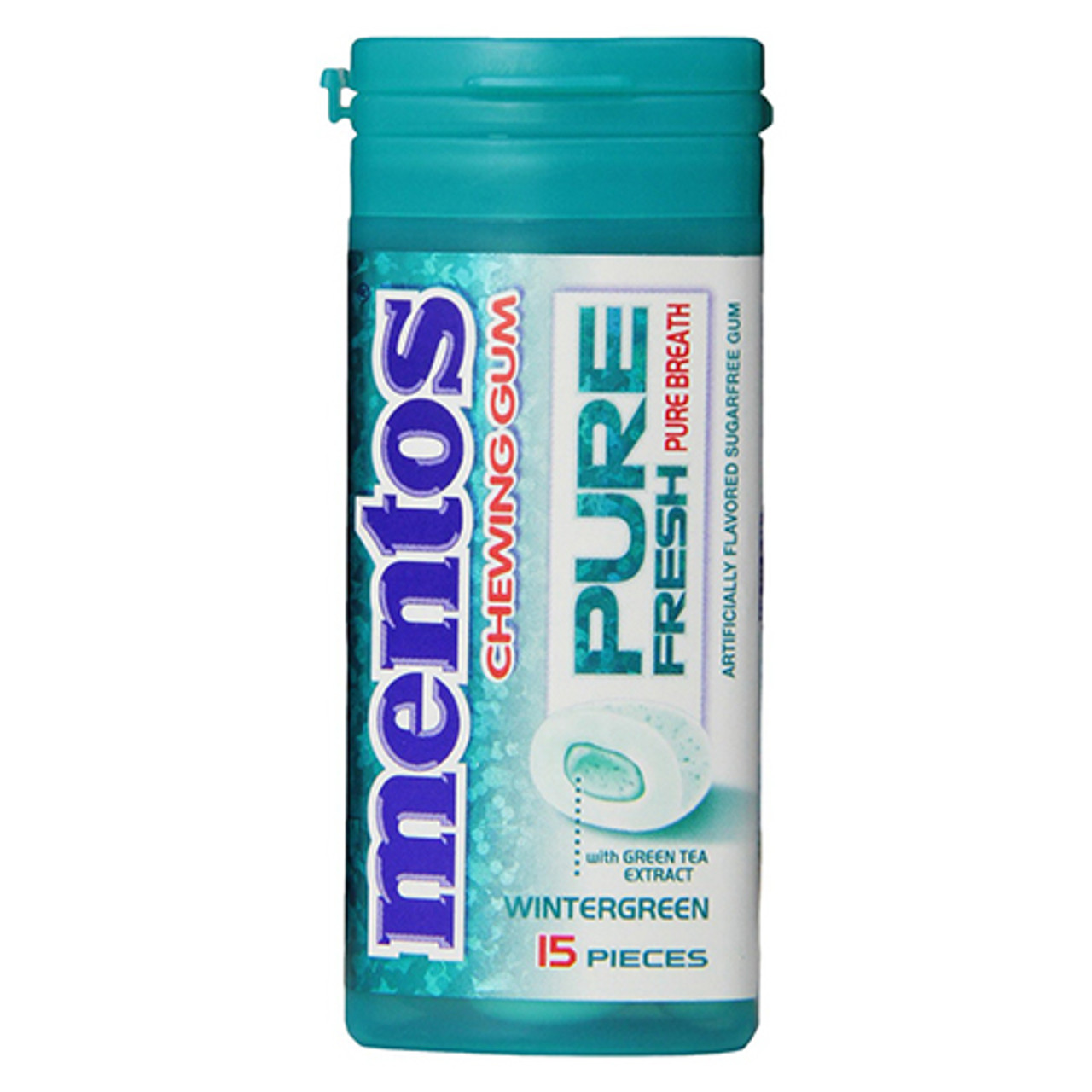 Mentos Pure White Chewing Gum Sugarfree Sweet Mint - 50 Count - Safeway