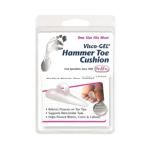 Pedifix ViscoGel Hammer Toe Cushion, Large Left 1 Ea