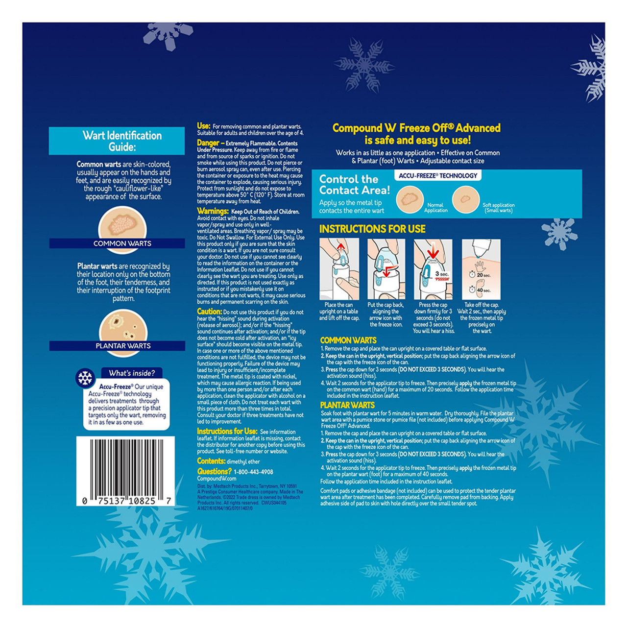 Compound W Wart Removal System Freeze Off Advanced - Shop Skin