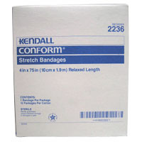 Two Inch Conform Conform Stretch Gauze Sterile Bandage - 4 Inches X 75 Inches - 12 Ea ...