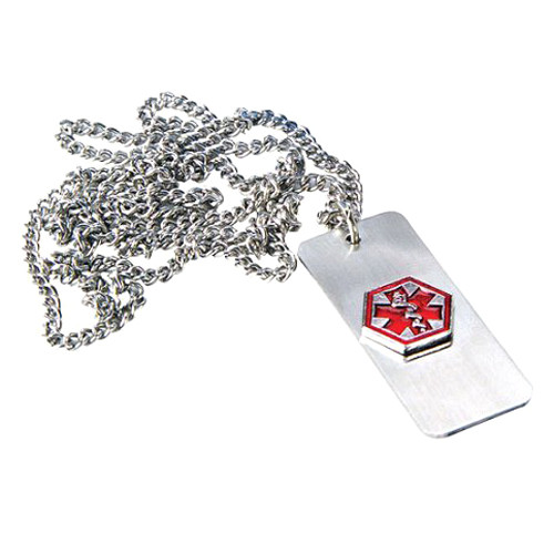 Apex Medical Emergency Necklace in a Vial for Drug Allergies 1 Ea