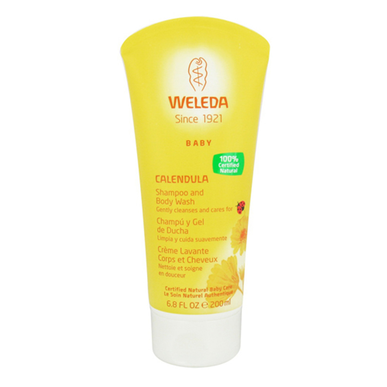 Weleda Calendula Baby Cream Bath, 6.8 Fl Oz