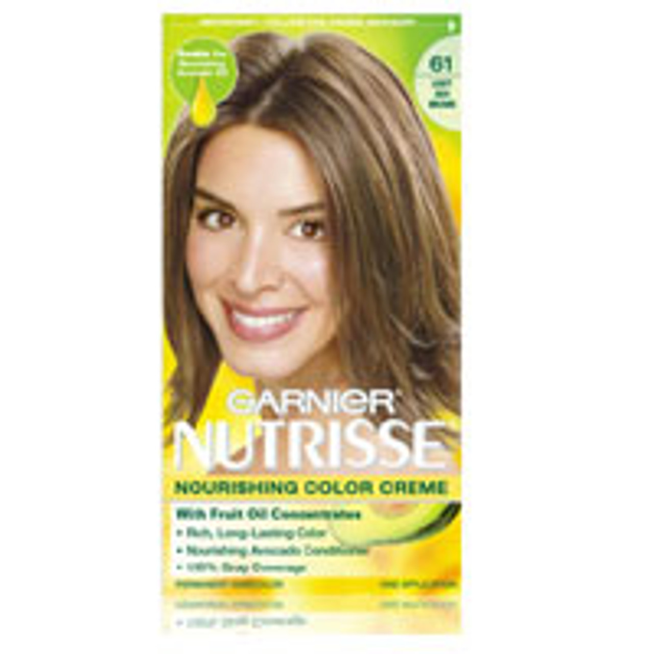 Nutrisse Ultra Crème - Light Ash Brown Hair Dye - Garnier