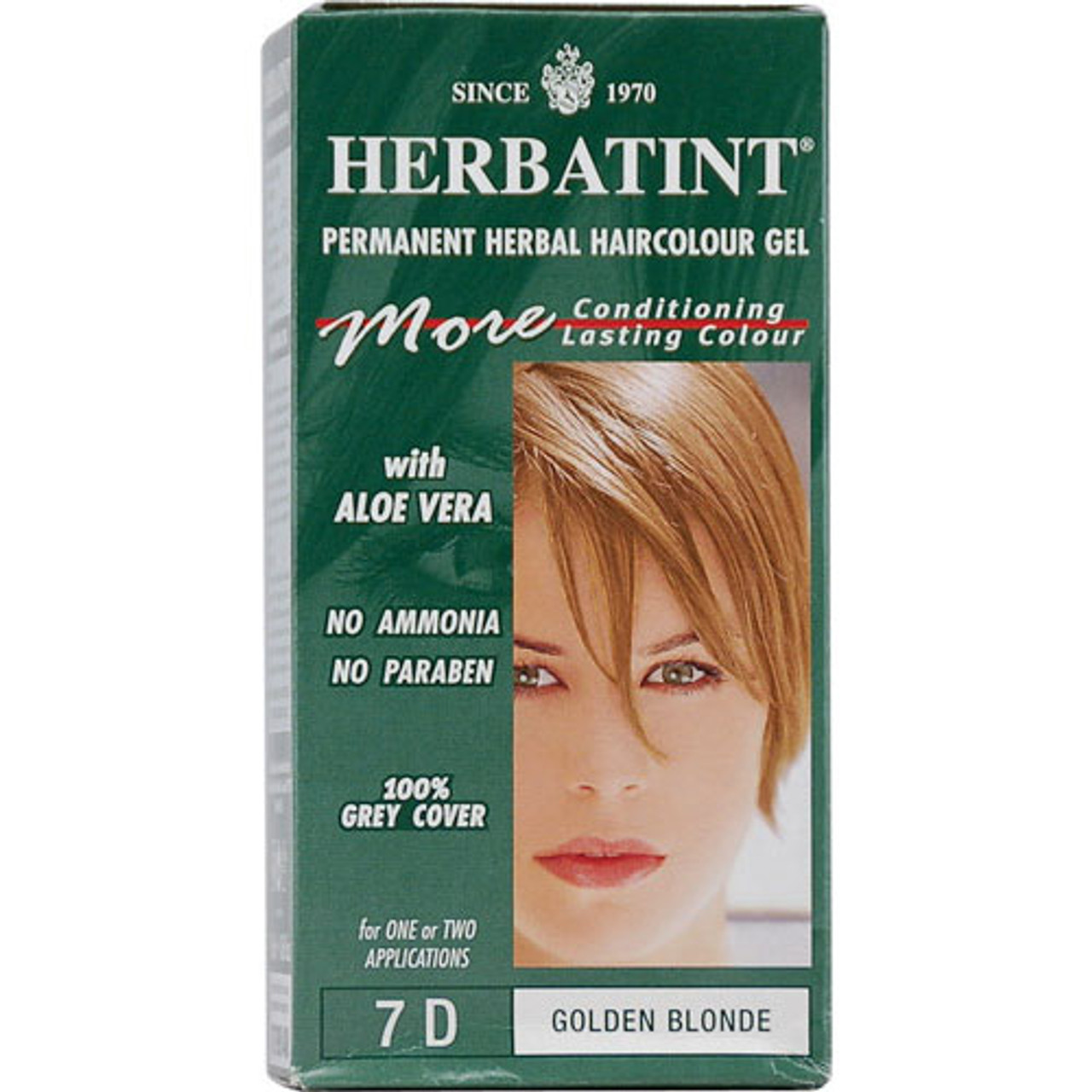 Herbatint Permanent Herbal Haircolor Gel #7D Golden Blonde - 4.56 Oz -  myotcstore.com