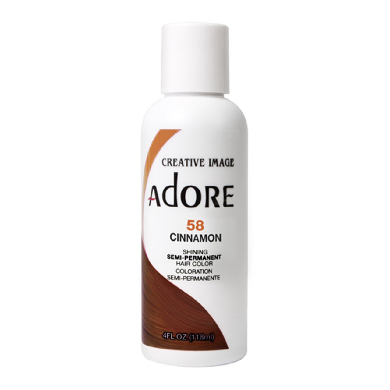 Adore Semi-Permanent Haircolor #058 Cinnamon, 4 Oz