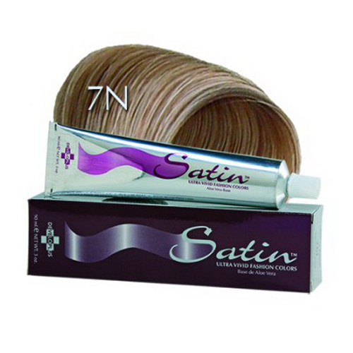 Developlus Satin Hair Color #7N Blonde, 3 Oz - myotcstore.com