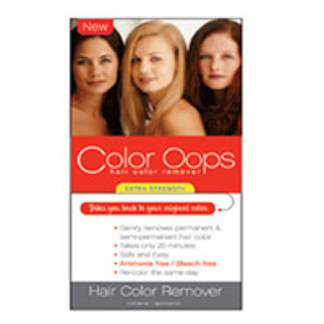 color oops hair color remover on red dyed hair