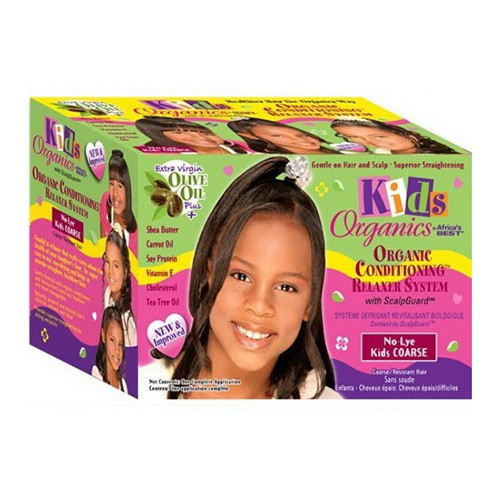 Africas Best Kids Origanic Conditioning Relaxer System with Scalpguard