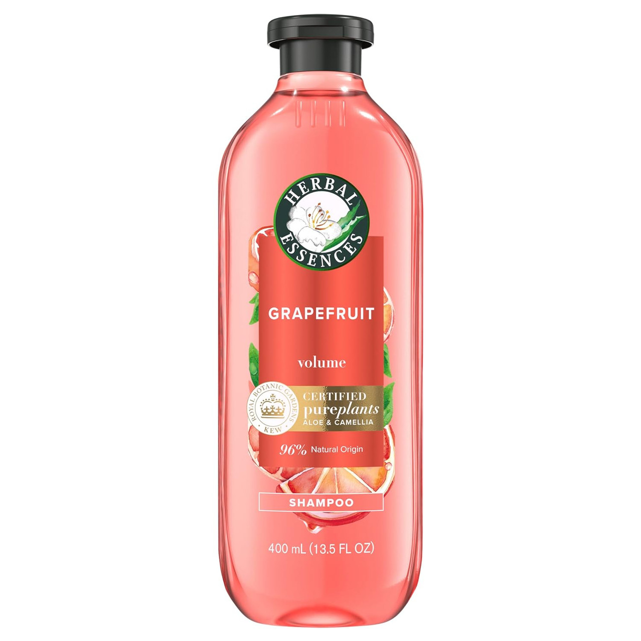 Herbal Essences Naked Volume White Grapefruit and Mosa Mint Hair Shampoo, 13.5 Oz
