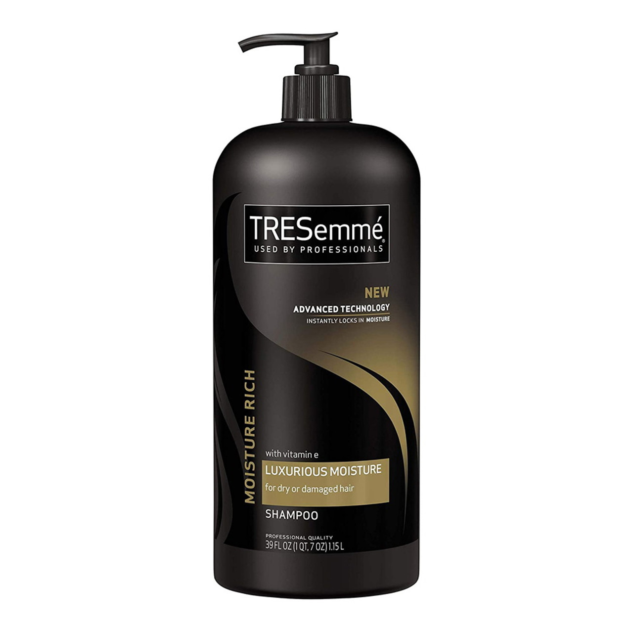 Tresemme Moisture Rich Luxurious Hair Shampoo with Pump, 39 Oz