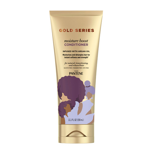 Pantene Pro V Gold Series Moisture Boost Hair Conditioner Tube, 11.1 Oz