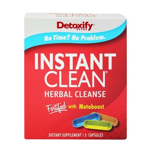 Detoxify Brand Instant Clean Herbal Cleanse Fortified with Metaboost
