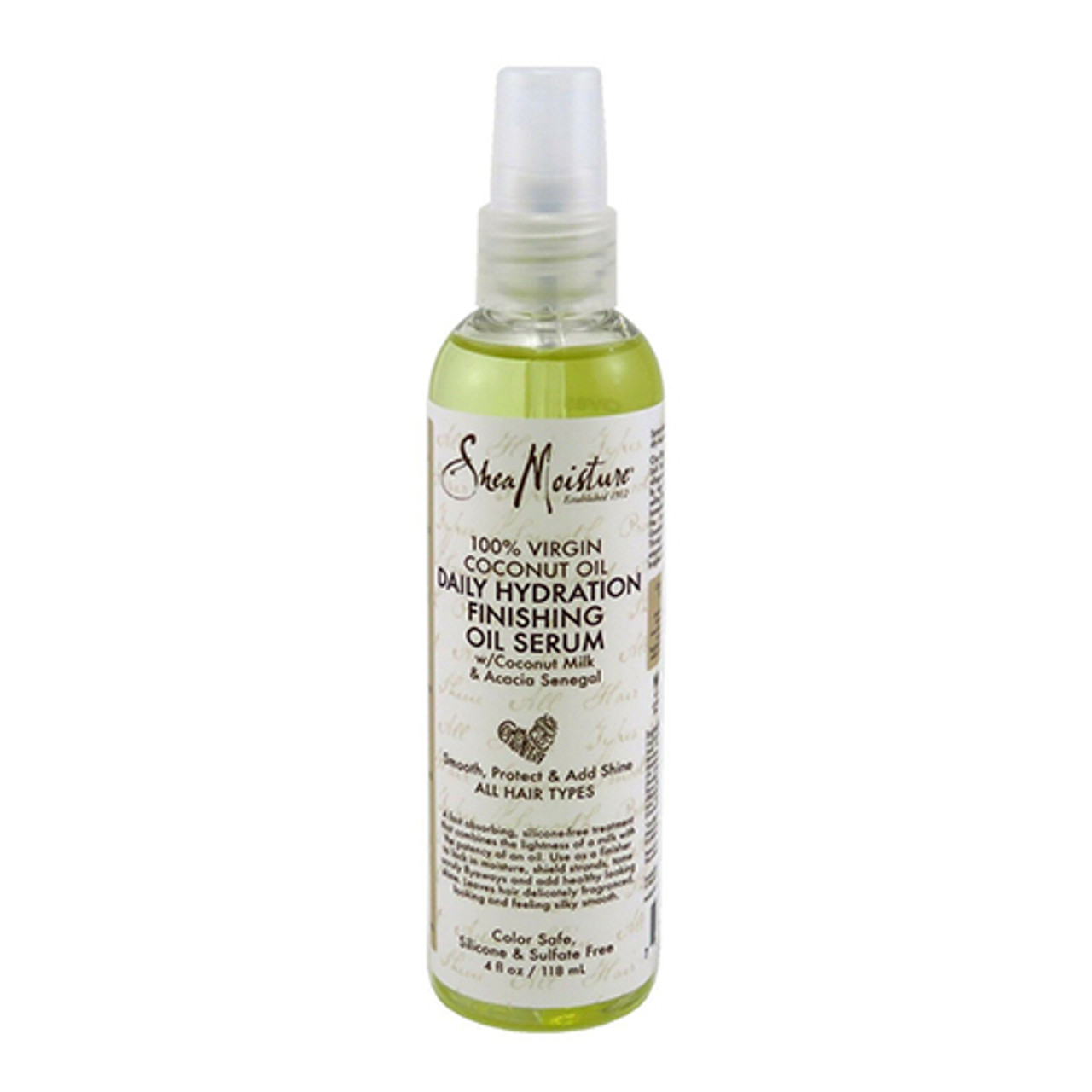 Shea Moisture Daily Hydration Finishing Oil Hair Serum, 4 Oz Shea Moisture Daily Hydration Finishing Oil Hair Serum, 4 Oz