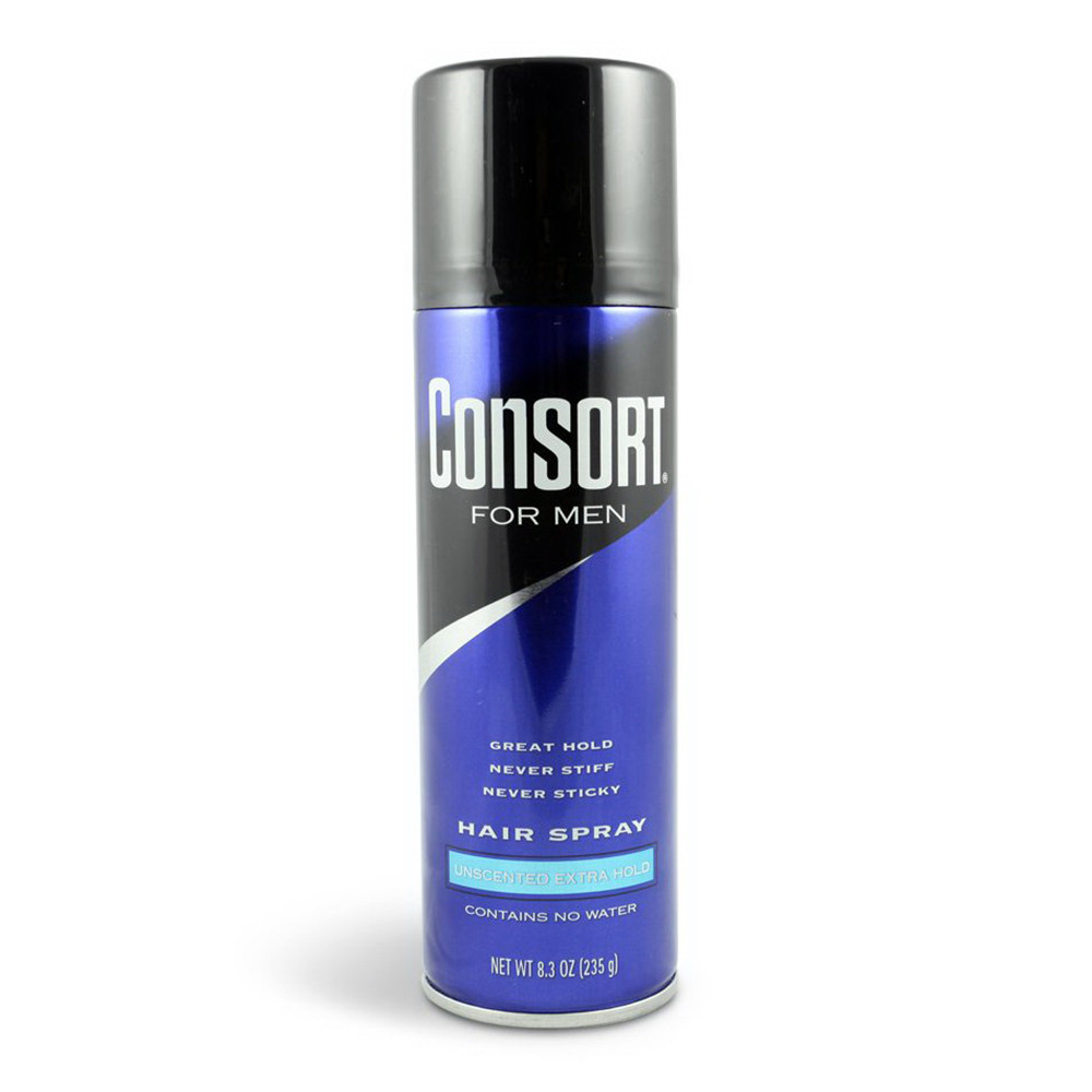 Consort For Men Hairspray, Extra Hold Scented, Aerosol, 8.3 Oz