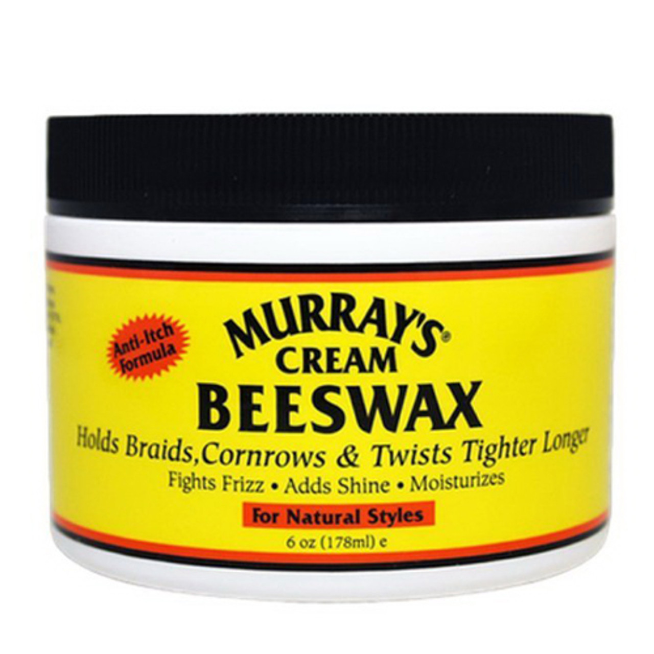 Murrays Beeswax Hair Cream For Health Of Scalp And Hair, 6 Oz 