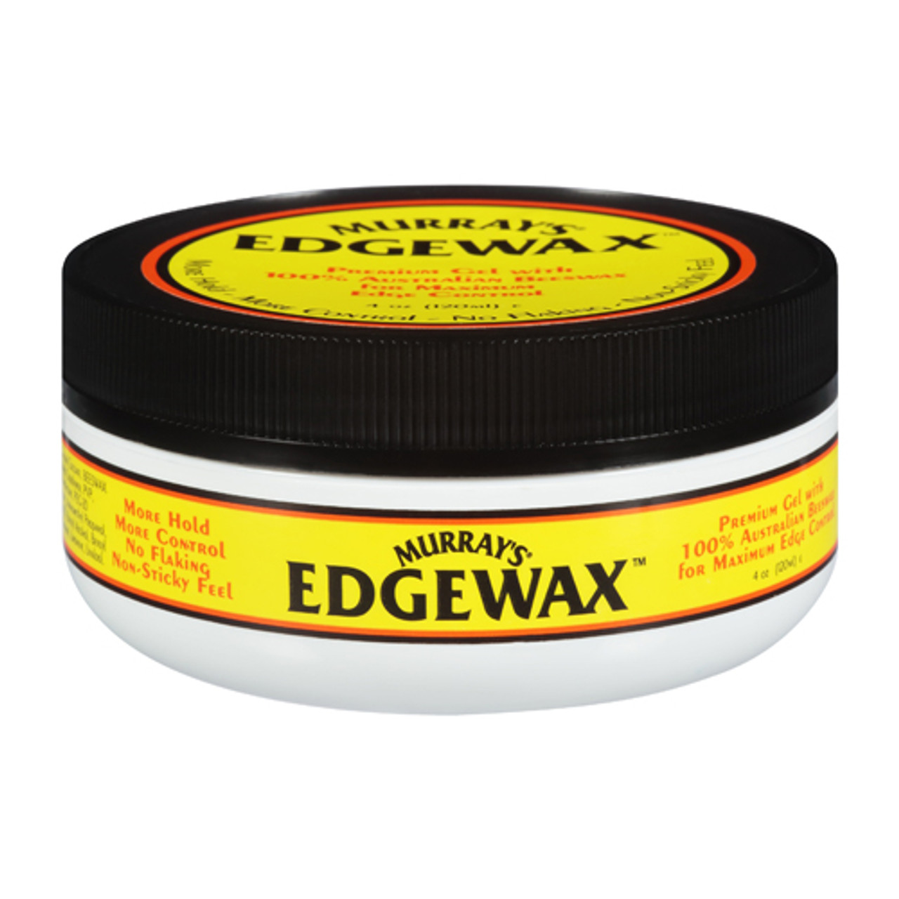 Murrays Edge Wax For Maximum Edge Control Hair Gel, 4 Oz 