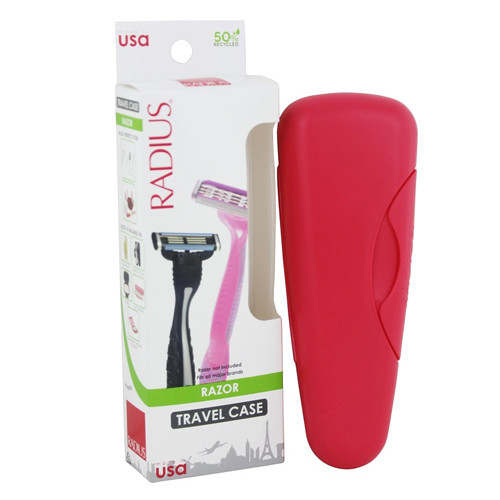 Radius Razor Travel Case Bpa-Free, Assorted Colors - 1 Ea - myotcstore.com