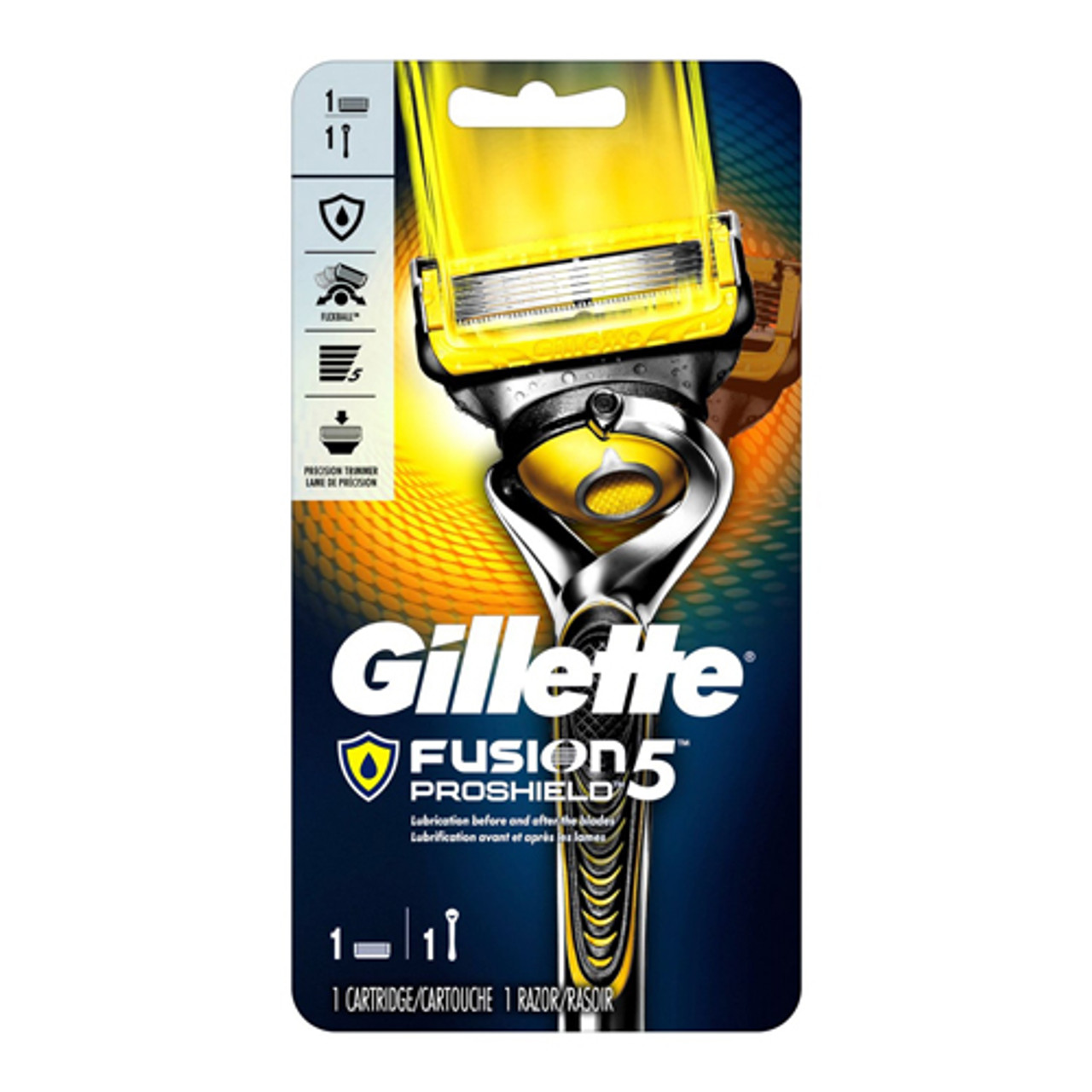 Gillette Fusion 5 Proshield One Cartridge with Razor for Men, 1 Ea