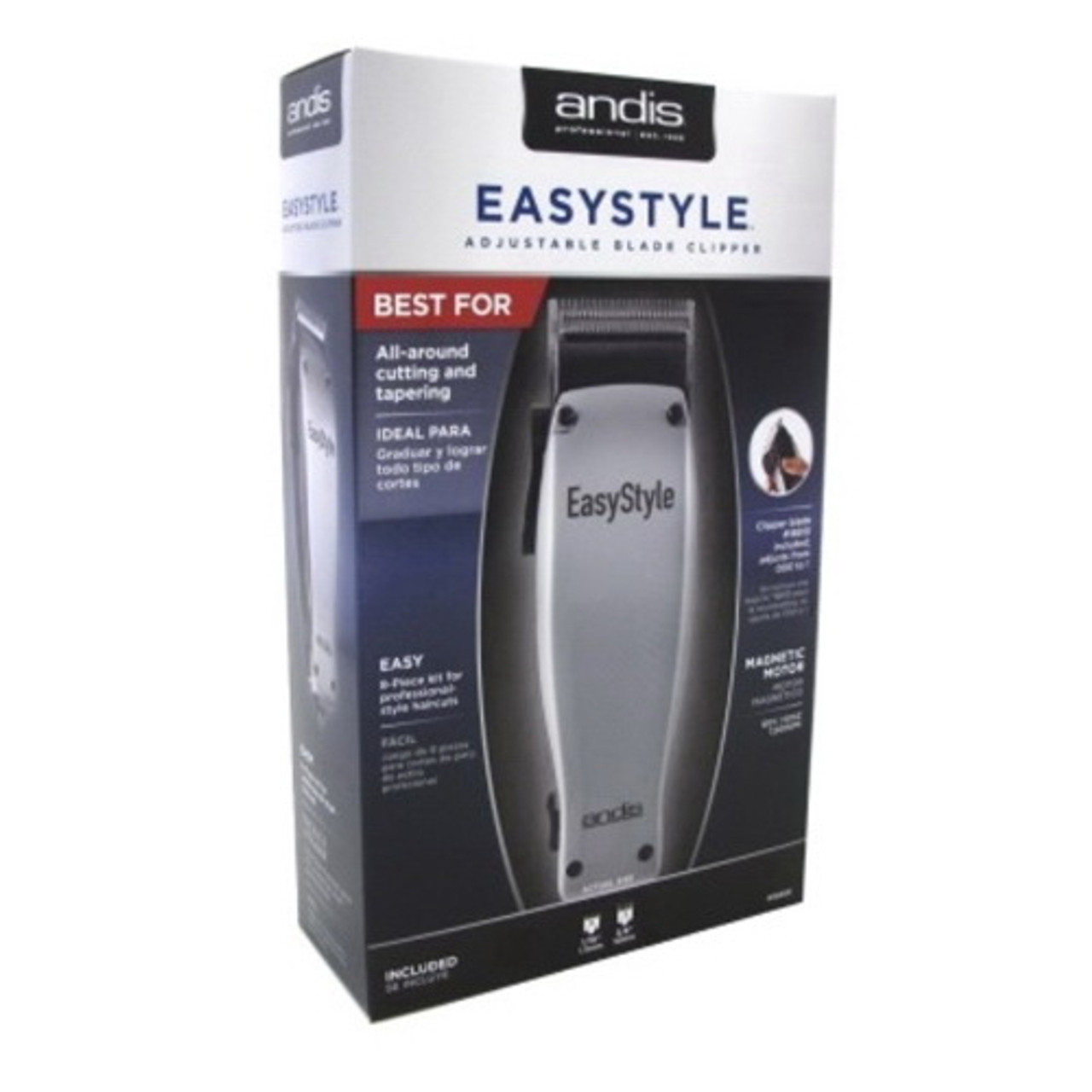 Andis Clipper Eaststyle Adjustable Blade 7 Piece Kit, 1 Ea 