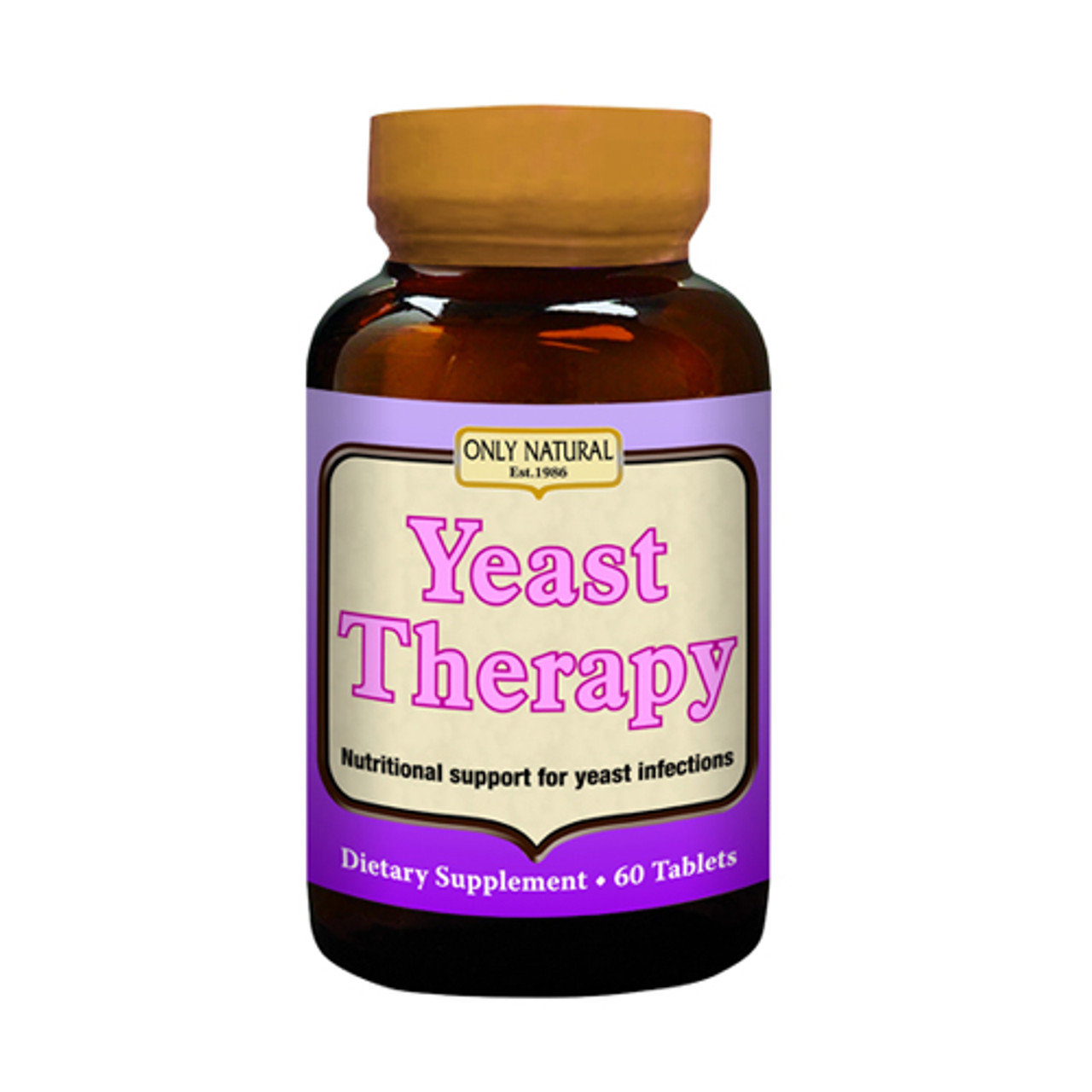 Only Natural Yeast Therapy Tablets 30 Ea