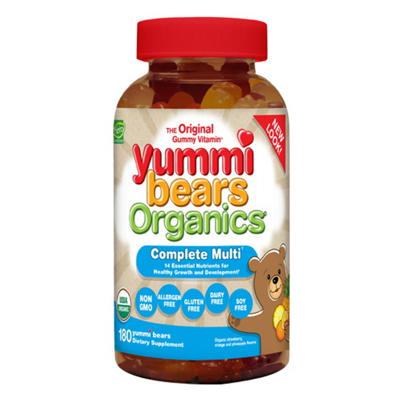 Yummi Bears Organics Gummy Vitamins Complete Multi Vitamin and Mineral