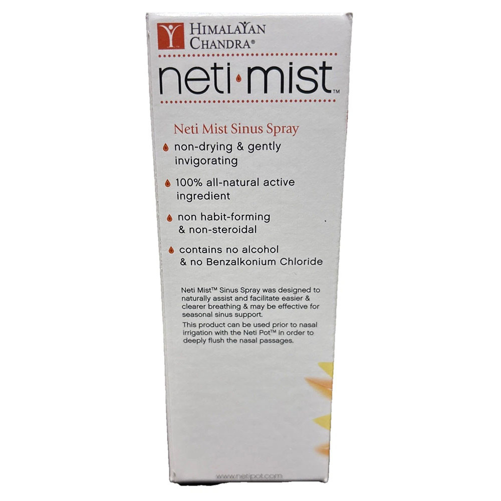 Himalayan Chandra Neti Mist Sinus Spray for Nasal Congestion Sinus ...
