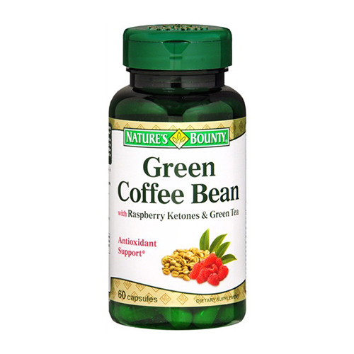Natures Bounty Green Coffee Bean With Raspberry Ketones Green Tea