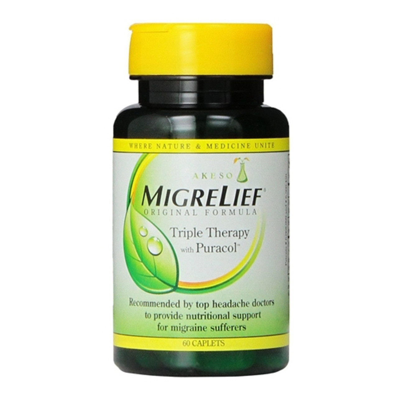 Migrelief Original Formula Dietary Supplement Caplets 60 Ea