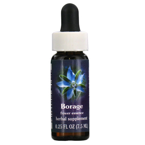 Flower Essence Borage Herbal Supplement Dropper 0.25 Oz