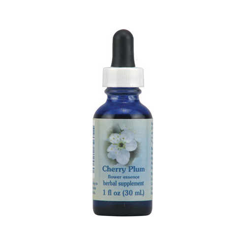Cherry Plum Herbal Supplement Dropper By Flower Essence 1 Oz