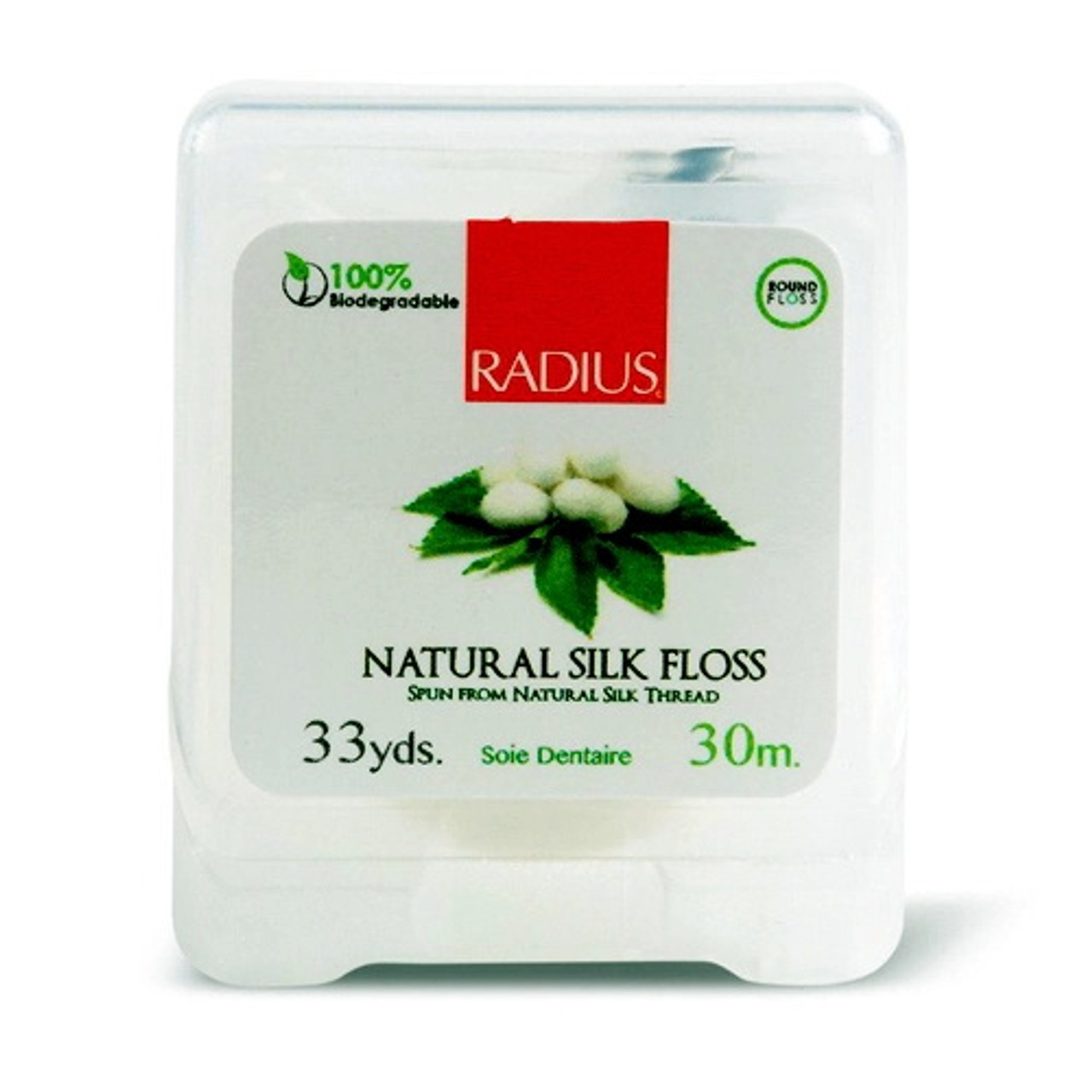 Natural Silk Floss, 100% Biodegradable 33 Yards -