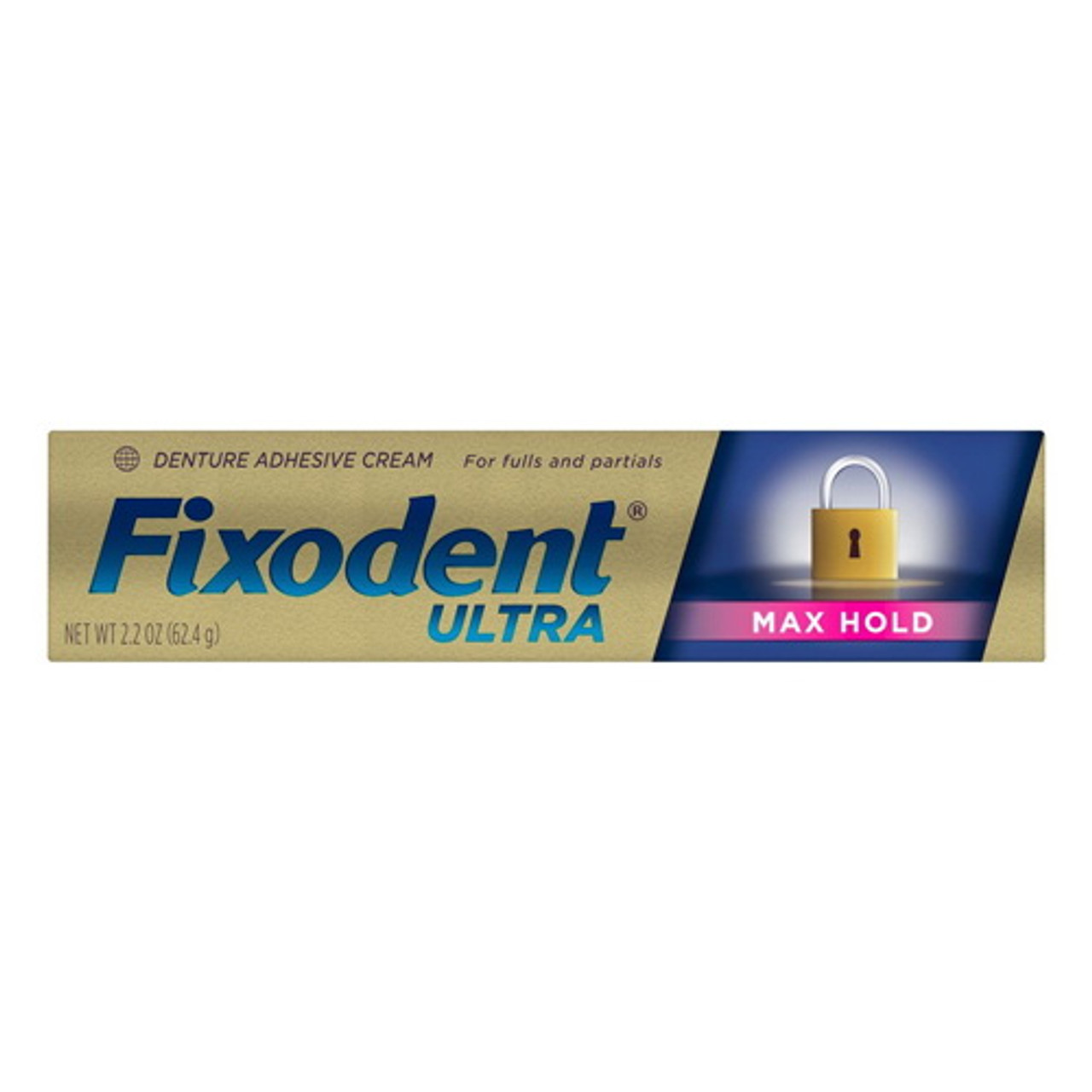 Fixodent Free Dental Adhesive 2.4oz. PKG