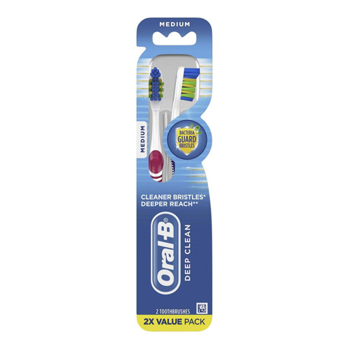 Oral B Complete Deep Clean Multi Level Bristle Toothbrush Value Pack