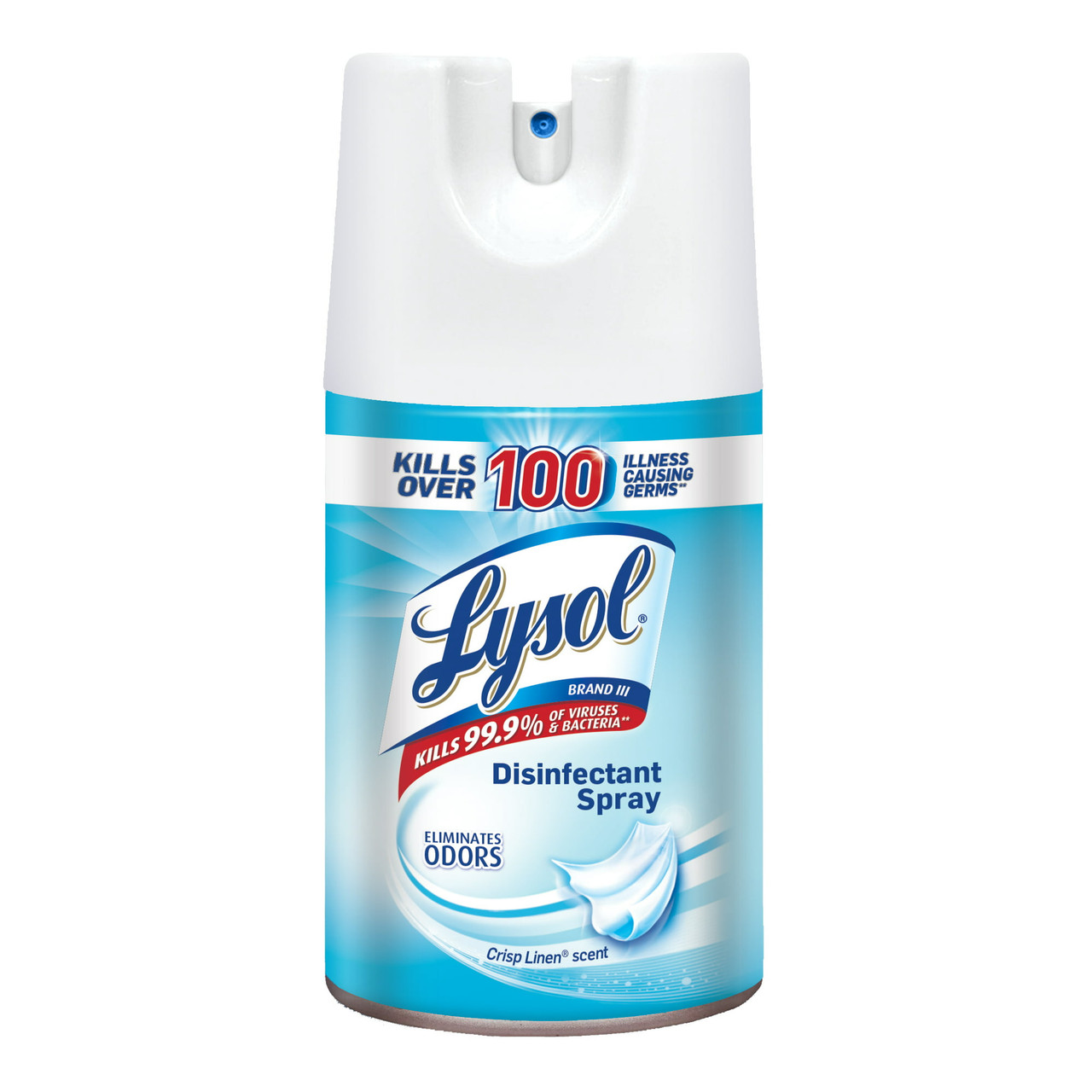 Lysol Crisp Linen Scent, Disinfectant Spray, 6 Oz