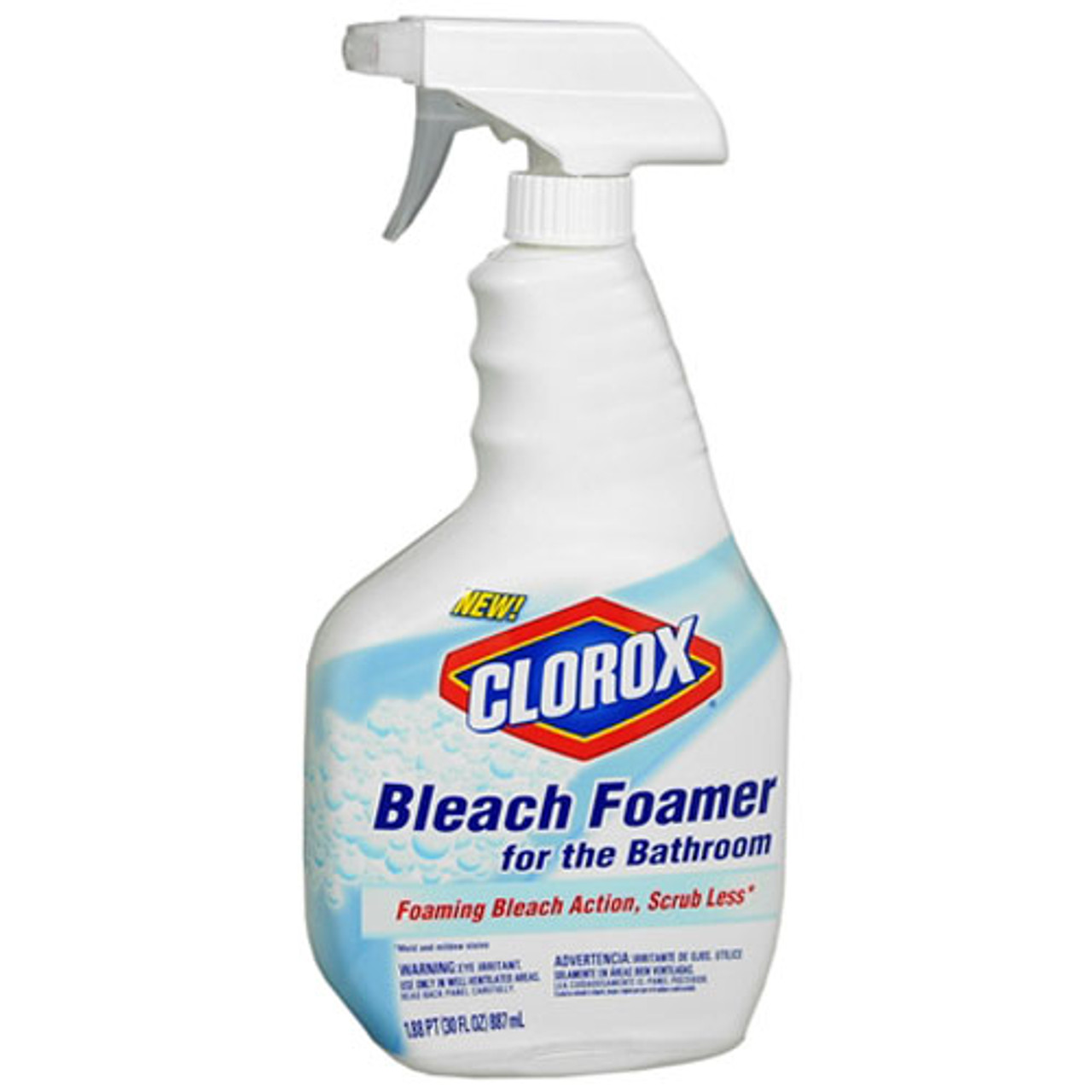 Clorox 30 oz. Disinfecting Bleach Free Bathroom Cleaner and 32 oz. Clean-Up All-Purpose Cleaner with Bleach Spray Bundle