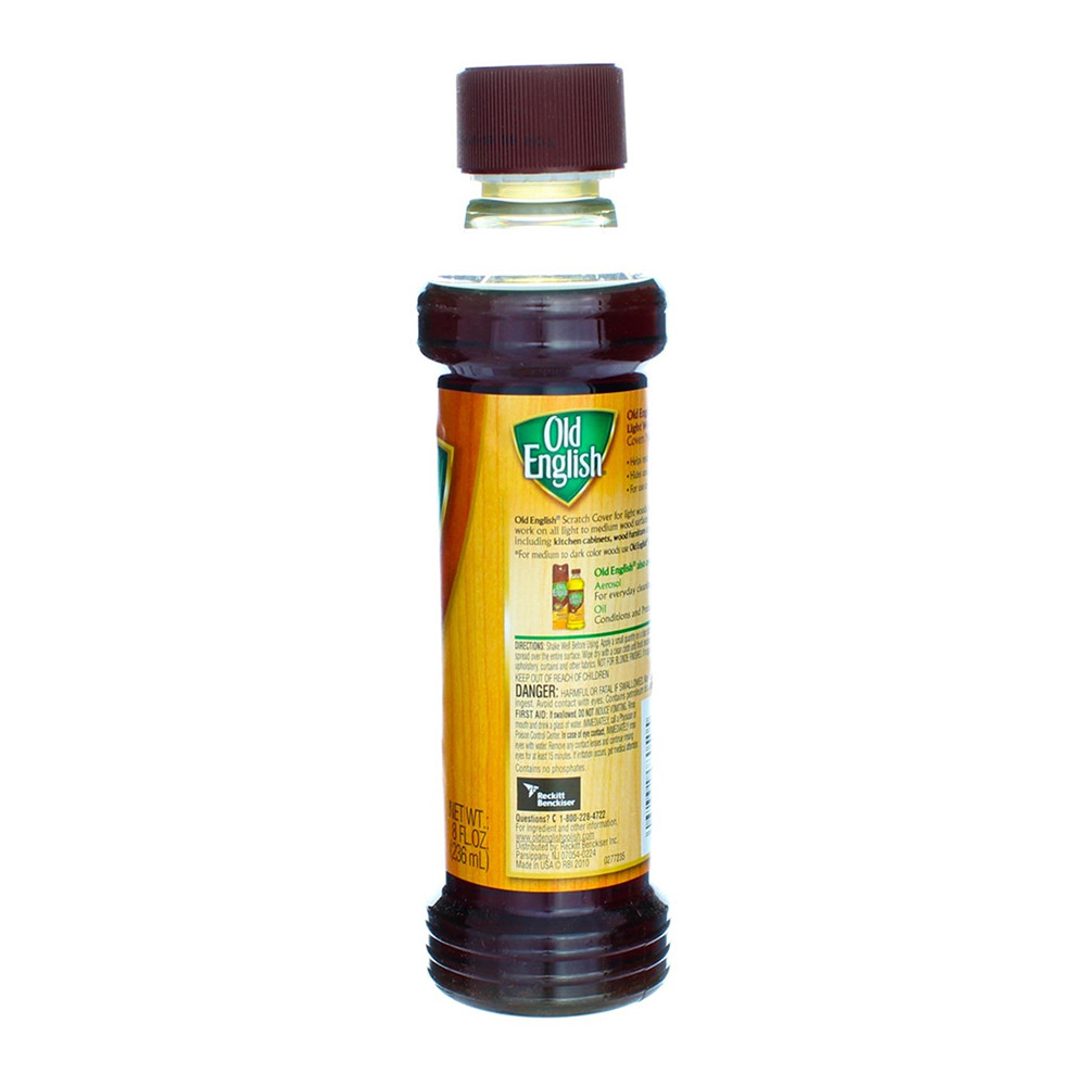 Old English Scratch Cover For Light Wood, 8 Oz